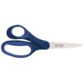 Školní nůžky pro leváky, třpytivě modrá (18cm)
