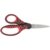 Velké dětské nůžky SoftGrip™, černo-červené (15 cm)