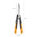 Nůžky na živý plot PowerGear™ X  s oboustranným převodem HSX92