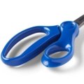 Dětské nůžky s tupou špičkou, modré (13 cm)