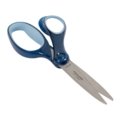 Školní nůžky pro leváky, třpytivě modrá (18cm)