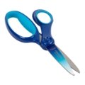 Velké dětské nůžkypro leváky, světle a tmavě modrá (15cm)